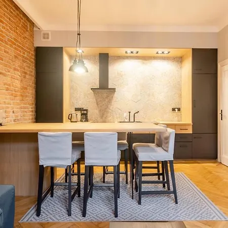아파트 Riverside Kazimierz Castle 3 Min P4you Pl *